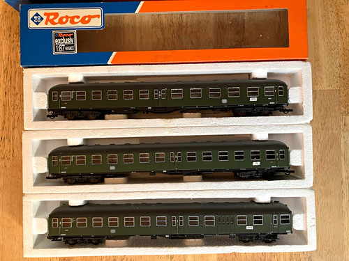 Roco personenwagen set db - h0, personenwagen-set