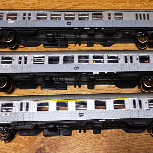 Personenwagen set spur - personenwagen-set, h0