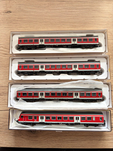 Brawa personenwagen set - personenwagen-set, 4-tlg