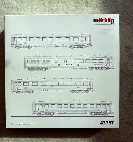 Märklin personenwagen set - h0, personenwagen-set