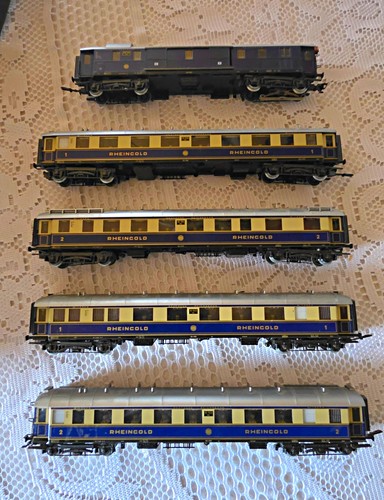 Rheingold personenwagen set - rheingold, personenwagen-set