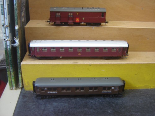 Personenwagen set der dsb - ho,