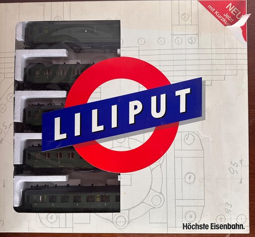 Liliput 847 personenwagen - liliput, h0