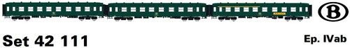Models 42111 3er set - 42111,