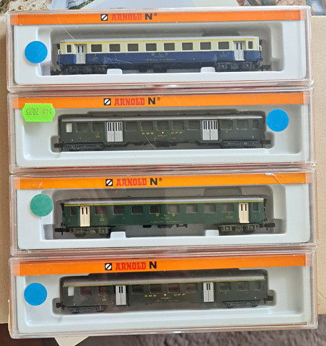 Arnold spur personenwagen - spur, n