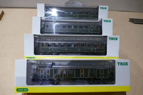 Trix dc personenwagen set - -, personenwagen-set